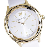  Shop Authentic Swarovski Octea Nova Quartz White Dial White Leather Strap Watch for Women - 5295337 - Luxxuri