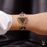  Shop Authentic Guess Fame Diamonds Rose Gold Dial Rose Gold Mesh Bracelet Watch for Women - GW0508L3 - Luxxuri