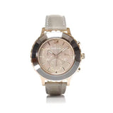  Shop Authentic Swarovski Octea Lux Chrono Grey Dial Grey Leather Strap Watch for Women - 5452495 - Luxxuri