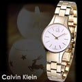  Shop Authentic Calvin Klein Simplicity White Dial Gold Steel Strap Watch for Women - K4323212 - Luxxuri