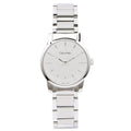  Shop Authentic Calvin Klein City Silver Dial Silver Steel Strap Watch for Women - K2G23148 - Luxxuri
