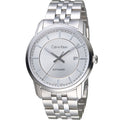  Shop Authentic Calvin Klein Infinity Automatic Silver Dial Silver Steel Strap Watch for Men - K5S34146 - Luxxuri