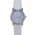  Shop Authentic Calvin Klein City Blue Dial Blue Leather Strap Watch for Women - K2G231VN - Luxxuri