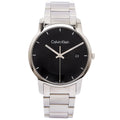  Shop Authentic Calvin Klein City Chronograph Black Dial Silver Steel Strap Watch for Men - K2G2G14Y - Luxxuri