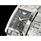  Shop Authentic Emporio Armani Classic Black Dial Silver Stainless Steel Watch For Women - AR0157 - Luxxuri