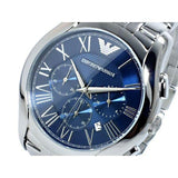  Shop Authentic Emporio Armani Classic Navy Blue Dial Stainless Steel Watch For Men - AR1787 - Luxxuri