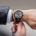  Shop Authentic Daniel Wellington Iconic Link Chronograph Grey Dial Grey Steel Strap Watch for Men - DW00100643 - Luxxuri