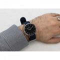  Shop Authentic Daniel Wellington Classic Bayswater Black Dial Black NATO Strap Watch For Men - DW00100278 - Luxxuri