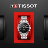  Shop Authentic Tissot Automatics III Black Dial Silver Steel Strap Watch For Men - T065.430.11.051.00 - Luxxuri