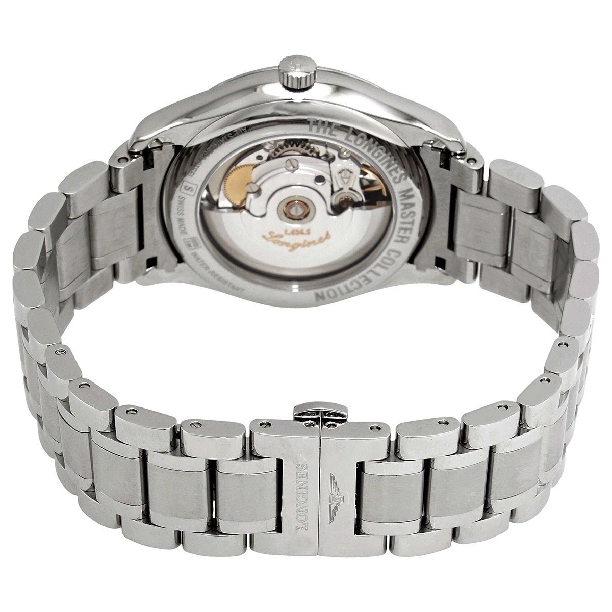  Shop Authentic Longines Master Collection Automatic Day Date Black Dial Silver Steel Strap Watch for Men - L2.755.4.51.6 - Luxxuri