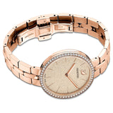  Shop Authentic Swarovski Cosmopolitan Diamond Powder Gold Dial Rose Gold Steel Strap Watch for Women - 5517800 - Luxxuri