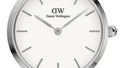  Shop Authentic Daniel Wellington Iconic Link White Dial Silver Steel Strap Watch For Women - DW00100207 - Luxxuri