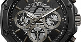  Shop Authentic Guess Momentum Black Dial Black Rubber Strap Watch for Men - GW0263G4 - Luxxuri