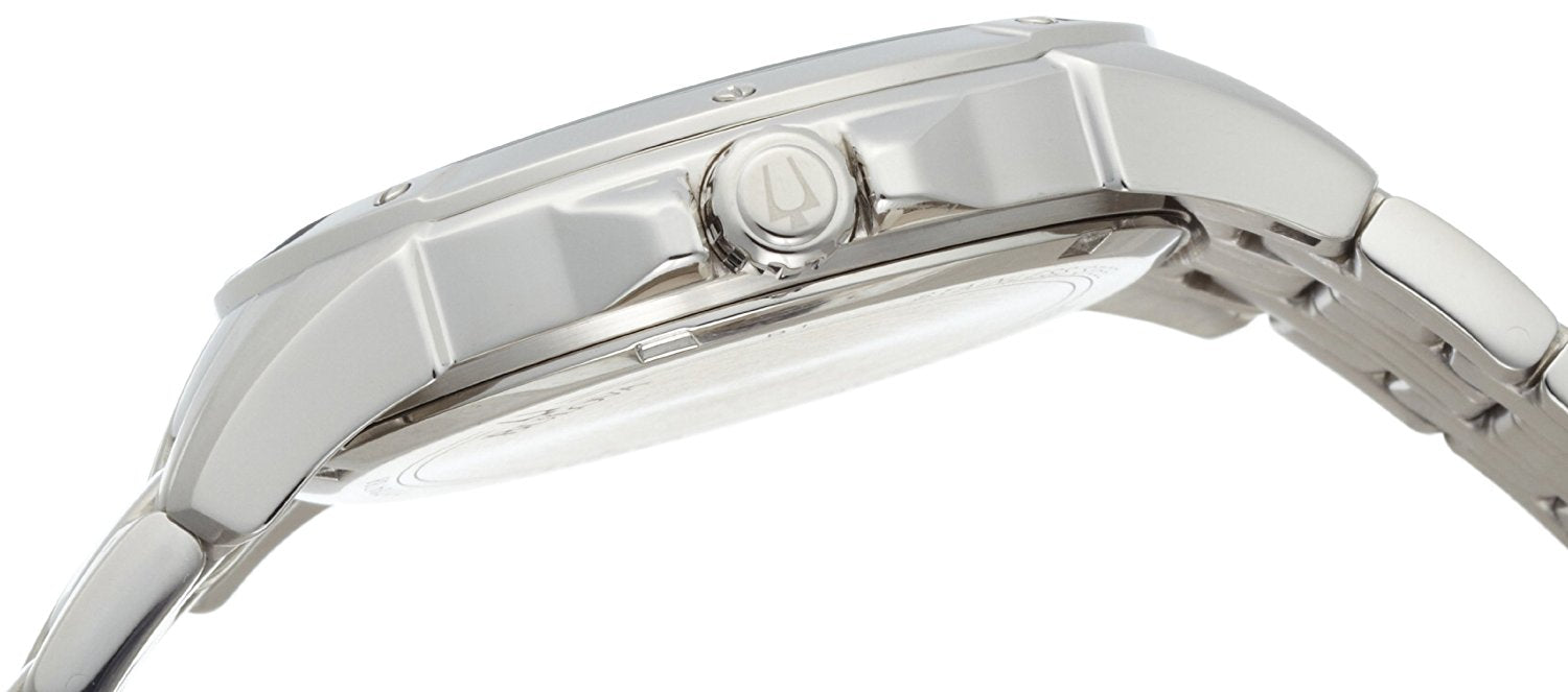  Shop Authentic Bulova Classic Collection Black Dial Silver Steel Strap Watch for Men - 96K107 - Luxxuri