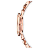  Shop Authentic Swarovski Crystal Flower Red Dial Rose Gold Steel Strap Watch for Women - 5552783 - Luxxuri