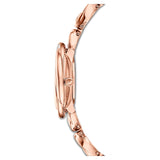  Shop Authentic Swarovski Crystal Flower Silver Dial Rose Gold Steel Strap Watch for Women - 5547626 - Luxxuri