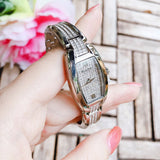  Shop Authentic Bulova Crystal Collection Silver Dial Silver Steel Strap Watch for Women - 96L235 - Luxxuri