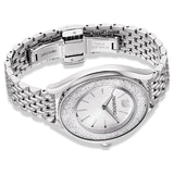  Shop Authentic Swarovski Crystalline Aura Silver Dial Silver Steel Strap Watch for Women - 5519462 - Luxxuri
