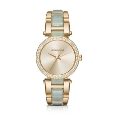  Shop Authentic Michael Kors Delray Rose Gold Dial Two Tone Steel Strap Watch for Women - MK4317 - Luxxuri
