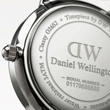  Shop Authentic Daniel Wellington Classy Bristol White Dial Brown Leather Strap Watch For Women - DW00100070 - Luxxuri