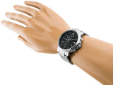  Shop Authentic Tommy Hilfiger Daniel Black Dial Silver Steel Strap Watch for Men - 1710413 - Luxxuri