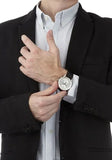  Shop Authentic Hugo Boss Jet Silver Dial Black Leather Strap Watch for Men - 1513282 - Luxxuri