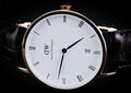  Shop Authentic Daniel Wellington Dapper Sheffield White Dial Black Leather Strap Watch For Men - DW00100092 - Luxxuri