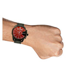  Shop Authentic Diesel Mega Chief Black Dial Black Steel Strap Watch For Men - DZ4318 - Luxxuri