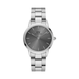  Shop Authentic Daniel Wellington Link Grey Dial Silver Steel Strap Watch For Men - DW00100328 - Luxxuri