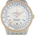  Shop Authentic Breitling Navitimer Automatic 38mm Stainless Steel Mens Watch - A17325211G1A1 - Luxxuri