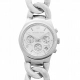  Shop Authentic Michael Kors Runway Twist Silver Dial Silver Stainless Steel Strap Watch for Women - MK3149 - Luxxuri