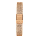  Shop Authentic Daniel Wellington Quadro Melrose Black Dial Rose Gold Mesh Bracelet Watch For Women - DW00100432 - Luxxuri