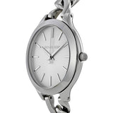  Shop Authentic Michael Kors Slim Runway Silver Dial Silver Steel Strap Watch for Women - MK3279 - Luxxuri