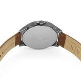  Shop Authentic Armani Exchange Hampton Chronograph Grey Dial Brown Leather Strap Watch For Men - AX2414 - Luxxuri