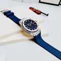 Shop Authentic Salvatore Ferragamo F-80 Blue Dial Blue Rubber Strap Watch For Men - SFHY01122 - Luxxuri