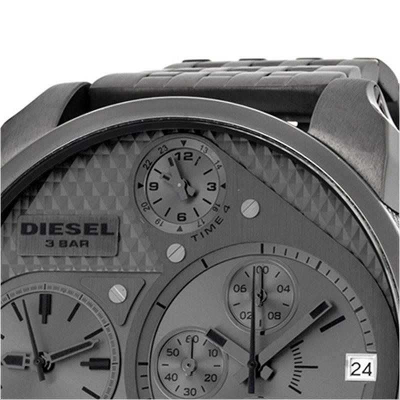  Shop Authentic Diesel Mr Daddy 1.0 Gray Dial Gray Stainless Steel Watch For Men - DZ7247 - Luxxuri