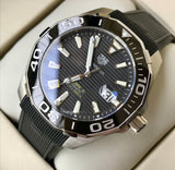  Shop Authentic Tag Heuer Aquaracer Black Dial Watch for Men - WAY201A.FT6142 - Luxxuri