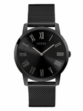 Shop Authentic Guess Richmond Black Dial Black Mesh Bracelet Watch for Men - W1263G3 - Luxxuri