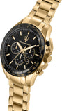  Shop Authentic Maserati Traguardo Chronograph Black Dial Gold Steel Strap Watch For Men - R8873612041 - Luxxuri