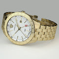  Shop Authentic Versace Univers Quartz White Dial Gold Steel Strap Watch for Men - VEBK00518 - Luxxuri