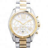  Shop Authentic Michael Kors Bradshaw Silver Dial Two Tone Steel Strap Watch for Women - MK5627 - Luxxuri
