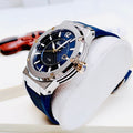  Shop Authentic Salvatore Ferragamo F-80 Blue Dial Blue Rubber Strap Watch For Men - SFHY01122 - Luxxuri