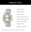  Shop Authentic Gucci Grip Collection Quartz Silver Dial Silver Steel Strap Watch For Men - YA157302 - Luxxuri