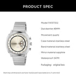  Shop Authentic Gucci Grip Collection Quartz Silver Dial Silver Steel Strap Watch For Men - YA157302 - Luxxuri