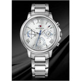  Shop Authentic Tommy Hilfiger Claudia Silver Dial Silver Steel Strap Watch for Women - 1781741 - Luxxuri