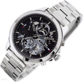  Shop Authentic Tommy Hilfiger Henry Chronograph Black Dial Silver Steel Strap Watch For Men - 1710477 - Luxxuri
