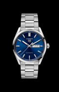 Shop Authentic Tag Heuer Carrera Day Date Blue Dial Silver Steel Strap Watch for Women - WBN2012.BA0640 - Luxxuri
