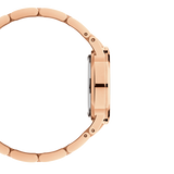  Shop Authentic Daniel Wellington Iconic Link Unitone Rose Gold Dial Rose Gold Steel Strap Watch For Women - DW00100401 - Luxxuri