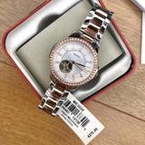  Shop Authentic Fossil Architect Automatic Silver Dial Two Tone Steel Strap Watch for Women - ME3058 - Luxxuri