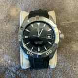  Shop Authentic Tag Heuer Aquaracer Quartz Black Dial Black Rubber Strap Watch for Men - WAY1110.FT8021 - Luxxuri